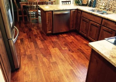 hardwood kitchen floor - Fort Collins Flooring - Carpet, hardwood, tile, vinyl, laminate - Northern Colorado Carpets
